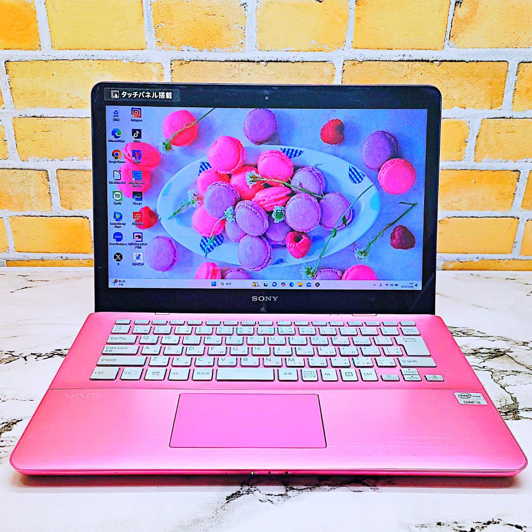タッチパネルノートパソコン❤️爆速SSD❤️メモリ12G✨高性能i3☘️ハイスぺ
