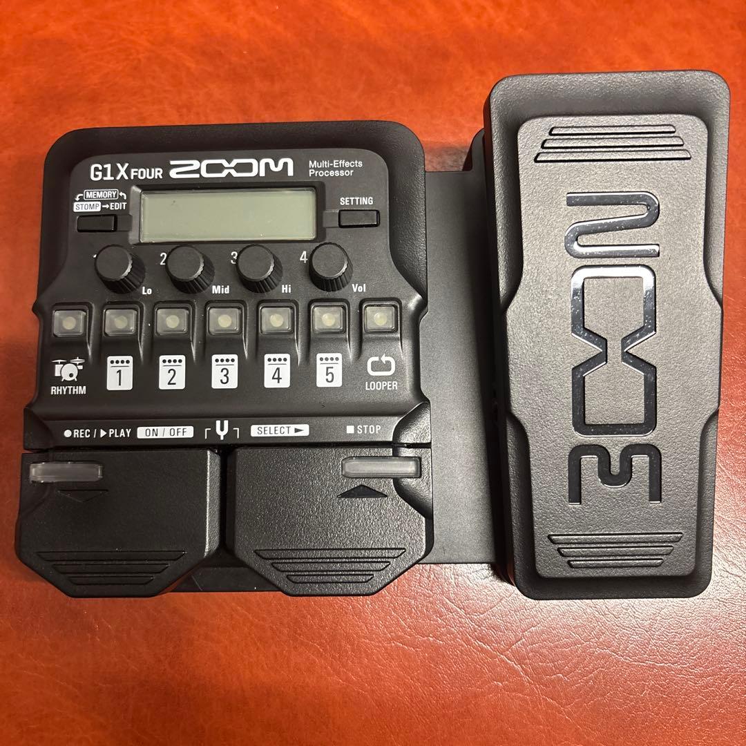 最終値下げ。ZOOM G1X FOUR マルチエフェクトプロセッサー
