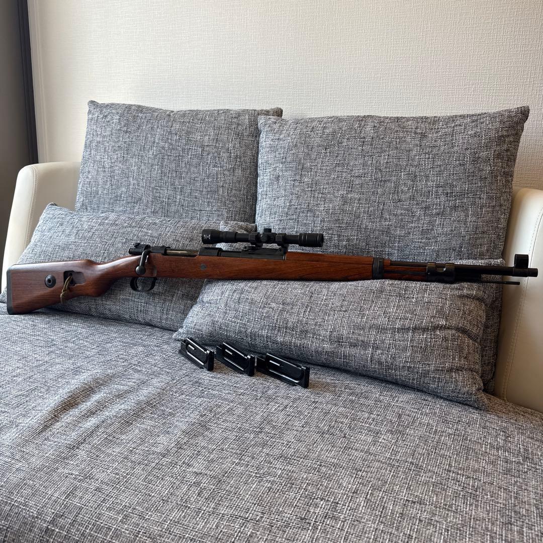 0*2様 【リアルウッド】タナカ Kar98k エアーコッキング トイガン