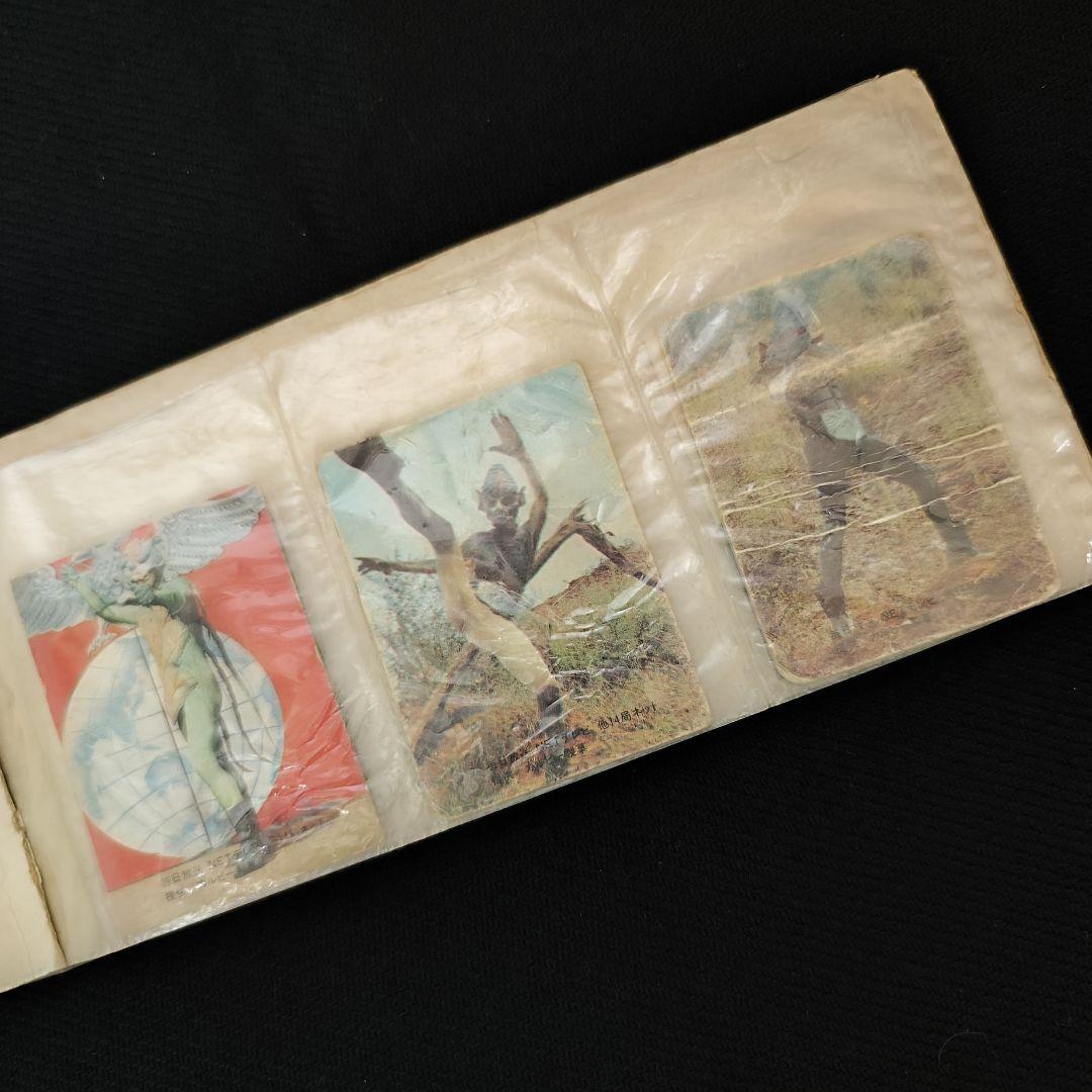 激レア!当時物!カルビー旧仮面ライダーカードアルバム＆14局ネットカード12枚♪