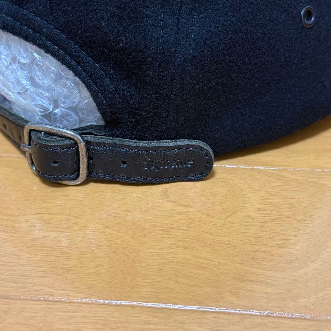 ほぼ未使用 Supreme Wool Camp Cap ブラック 19aw