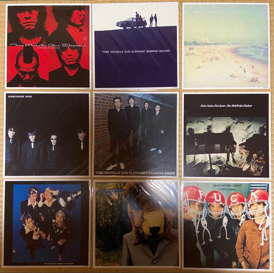 THE MICHELLE GUN ELEPHANT メガジャケ 9種 TMGE