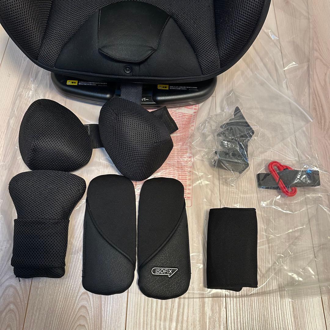 ★美品 Aprica フォームフィット ISOFIX セーフティープラス 黒★