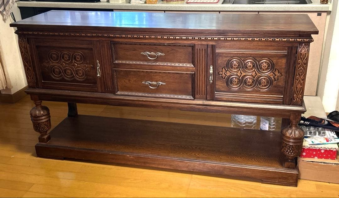 クラシック　木製　キャビネット　アンティーク