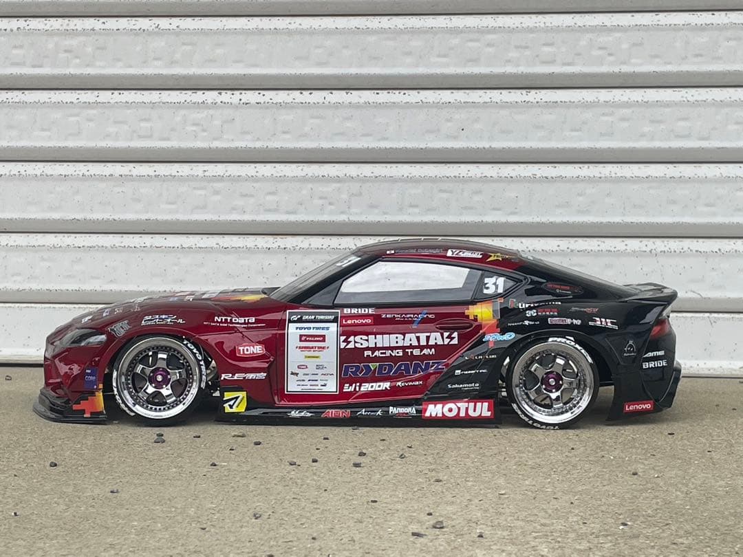 アディクション パンデム GRスープラ RCボディ SHIBATA 塗装済未走行