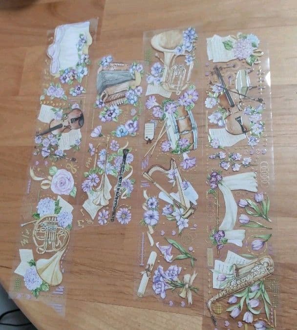 装飾マステ 水晶 No.6