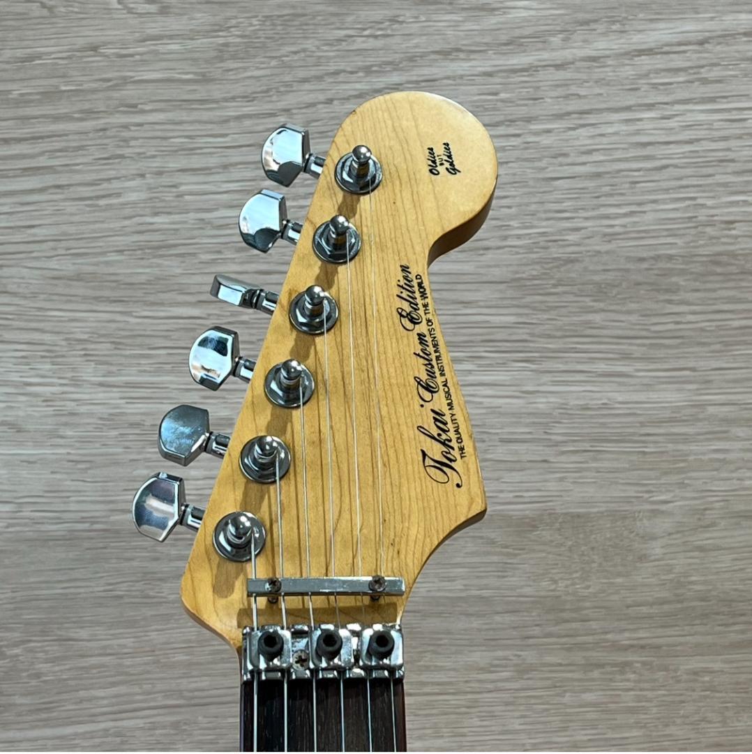 マ*)様 改造品 Tokai のネック Squier ボディ トーカイ スクワイ