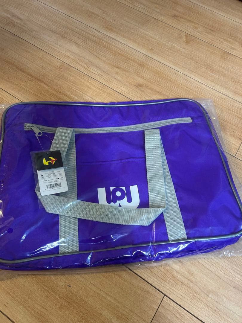 【新品未使用】旧型 ワッぺ 紫 ワールドペガサス スクバ スクールバッグ