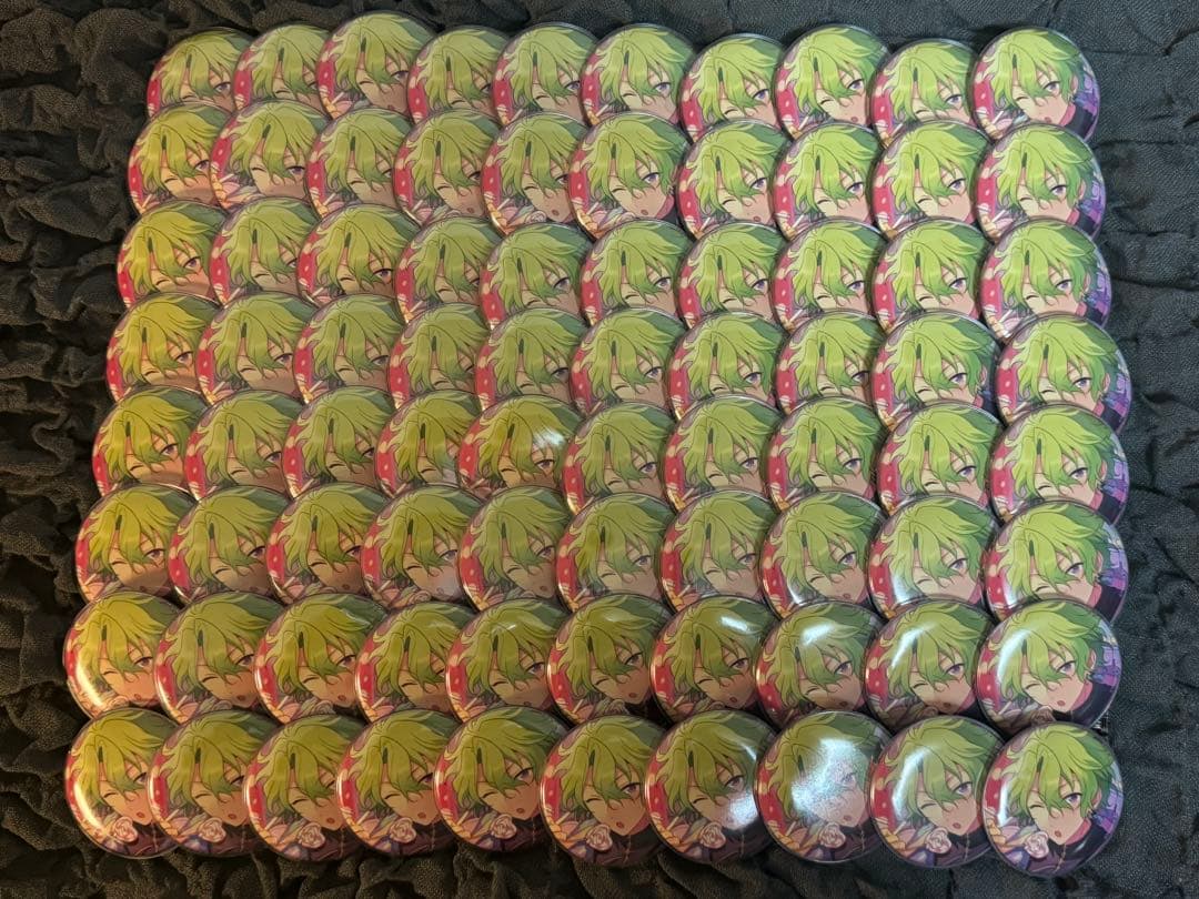 あんスタ　巴日和　テーマスカウト缶バッジ