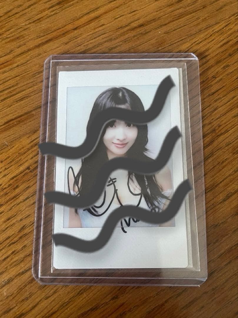 値下げ⭕️ DIVE モモ チェキ 直筆サイン