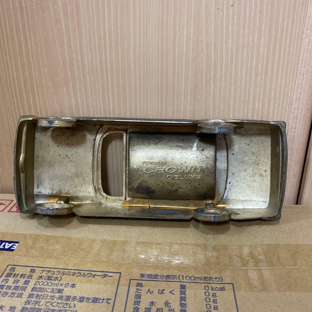 ⭐︎当時物⭐︎ クラウン　デラックス　トヨペット　クラシックカー型　灰皿 金属製