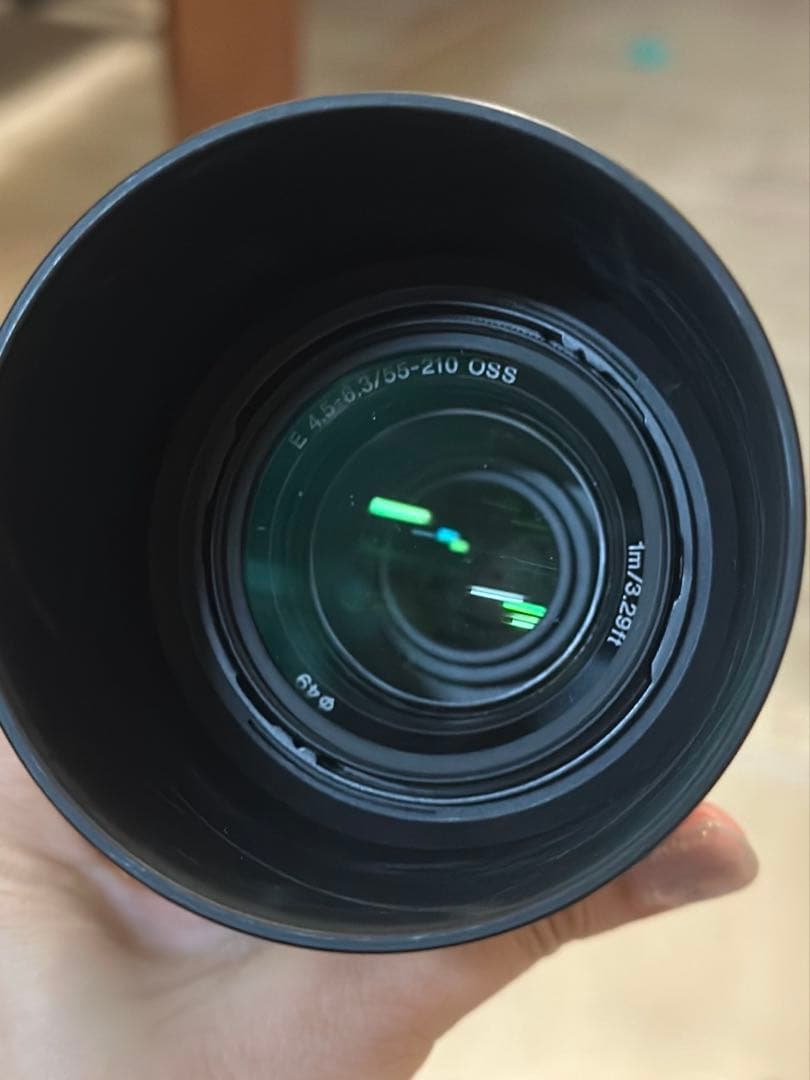 sony SEL55210 望遠レンズ