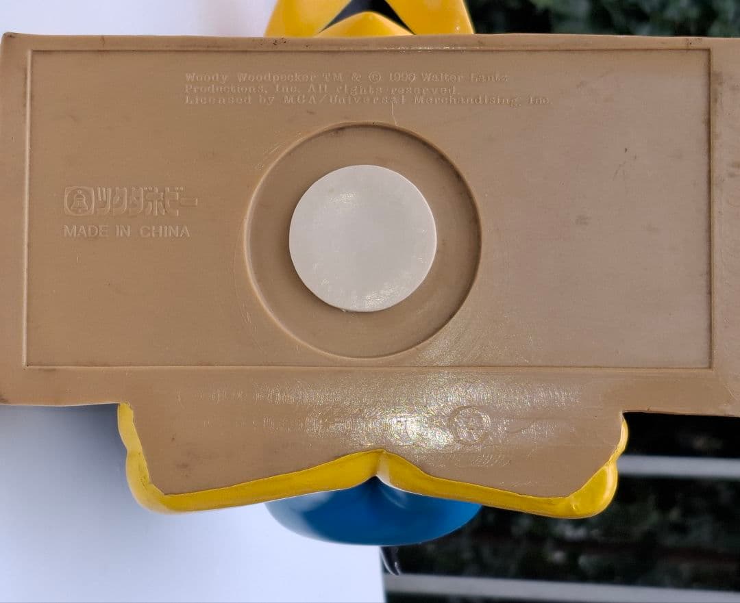 ウッドペッカー　貯金箱　ツクダホビー　ヴィンテージ