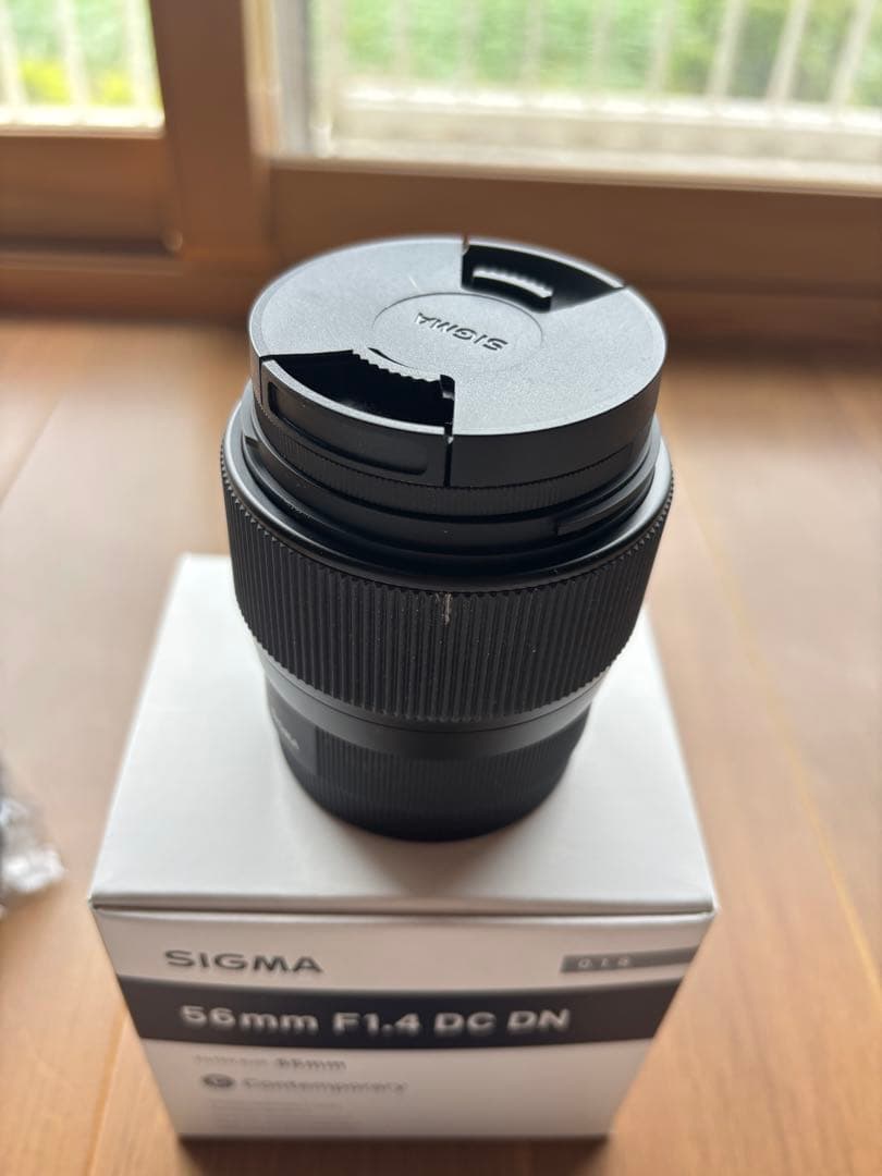 SIGMA 55mm F1.4 DC DN Eマウント レンズフィルター付き