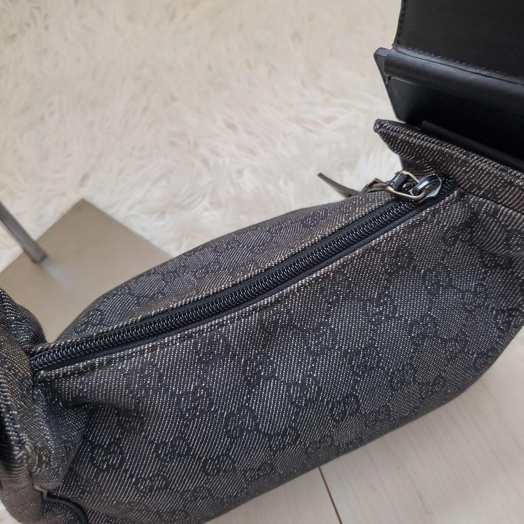 ⭐美品⭐GUCCI ggキャンバス アクセサリーポーチ ブラック