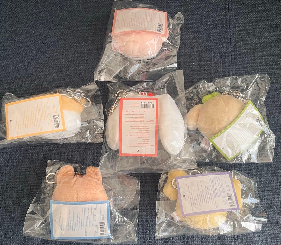 【新品未開封】IVE minive/ミニフェイスキーリングコンプリート6個セット