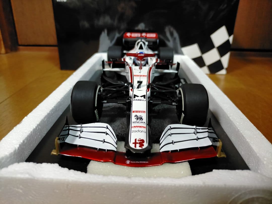 PMA 1/18 アルファロメオ F1 C41 ライコネン 2021 アブダビ