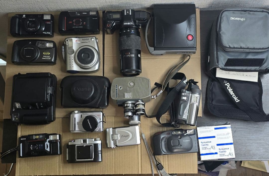 s*8様 カメラ　まとめて　※動作未確認　大きく破損しているものなどは抜いてます