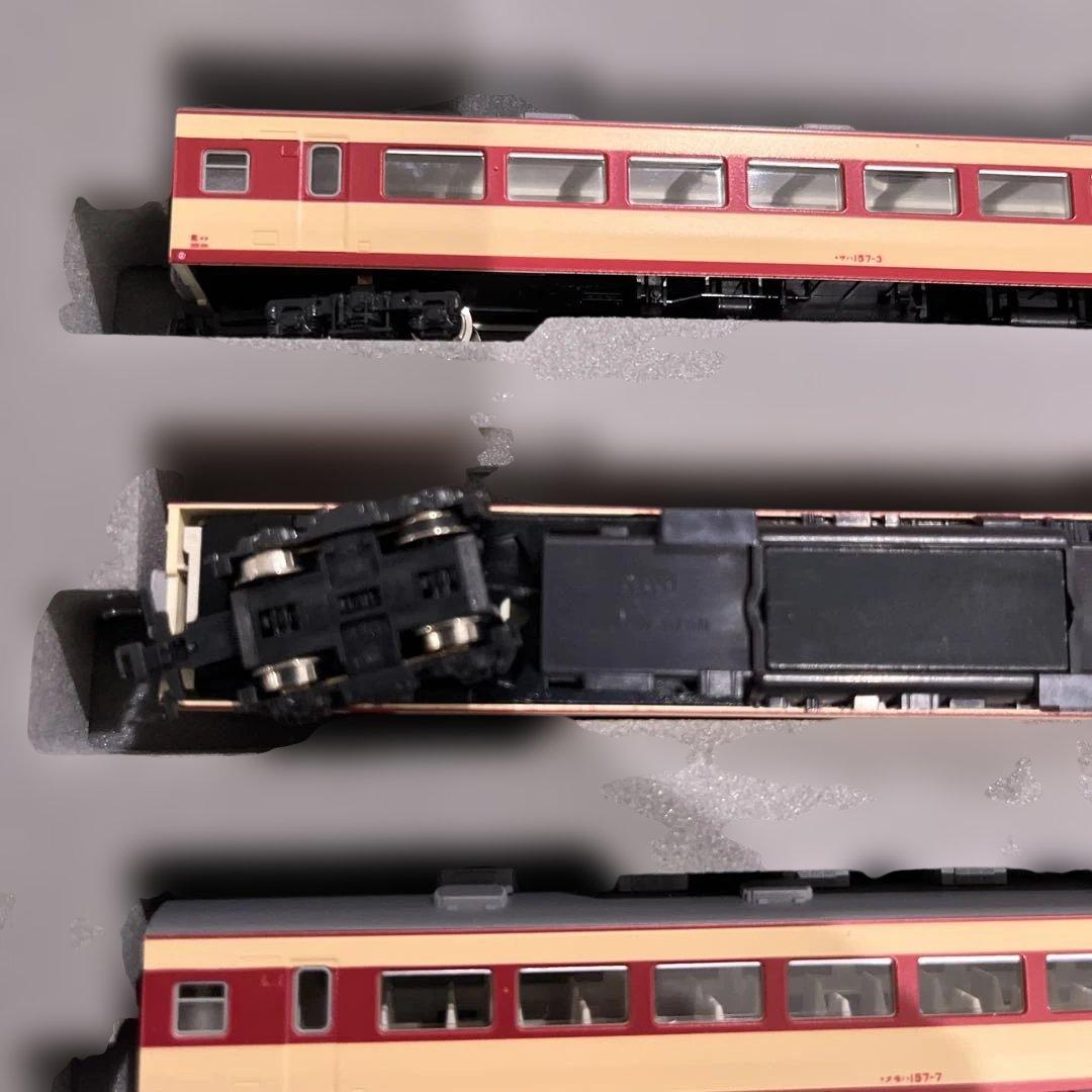 Nゲージ　KATO 10-393 157系 あまぎ 基本 7両セット