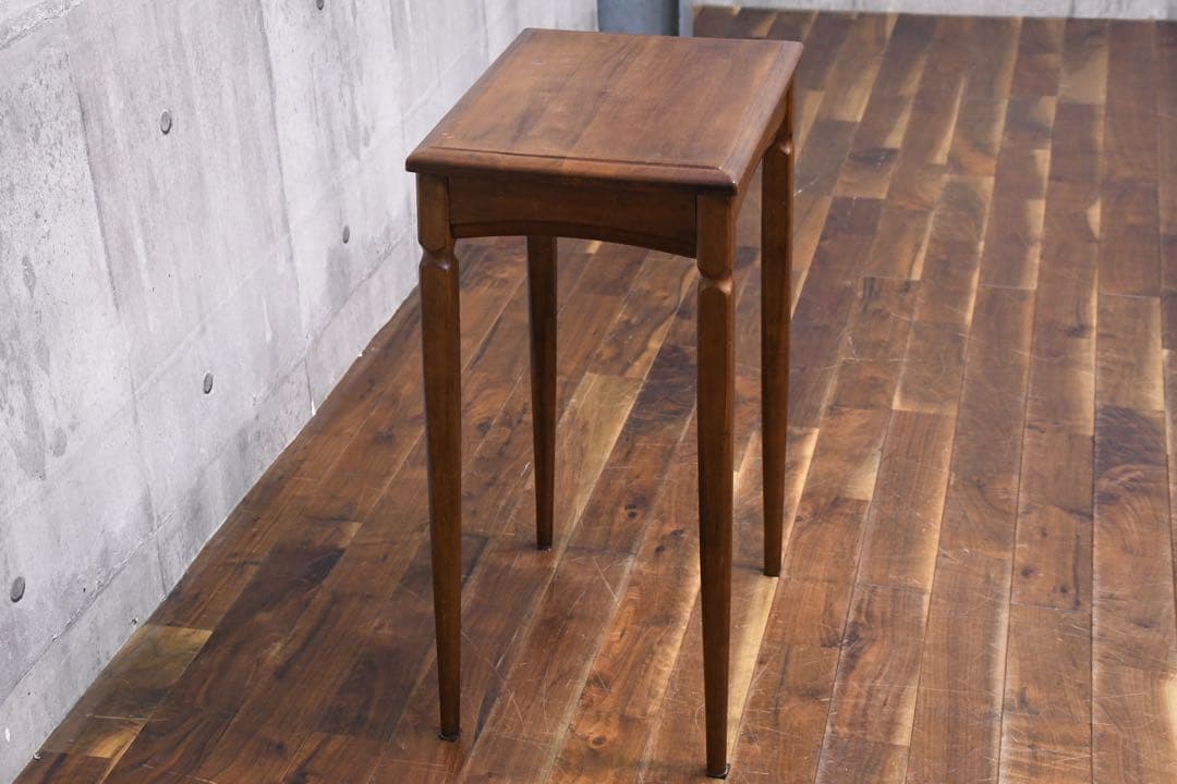 DLK145 クラシック アンティーク調 花台 飾り台 サイドテーブル