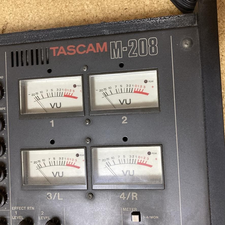 TASCAM M-208 アナログミキサー ヴィンテージ タスカム
