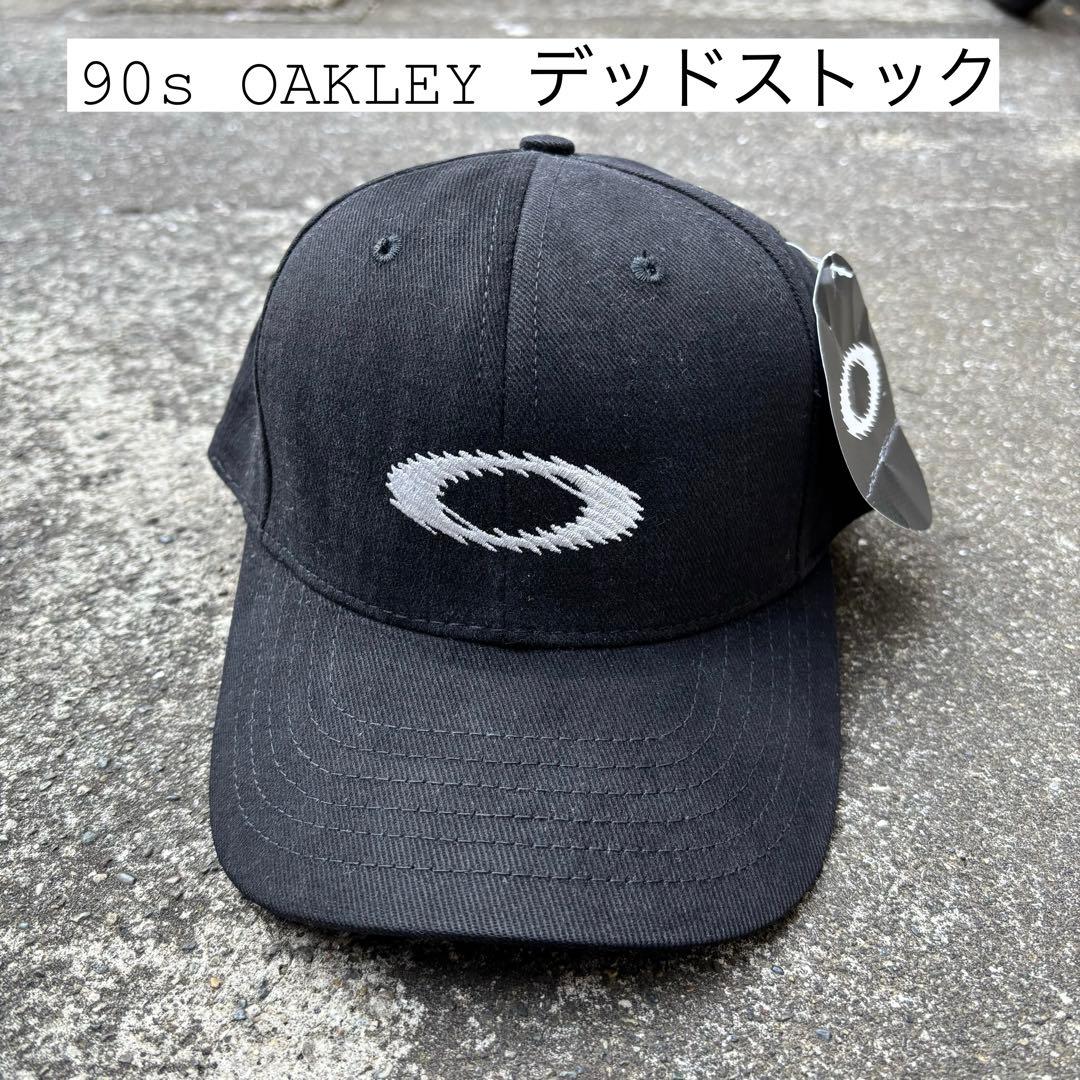 90s Oakley ギザロゴキャップ USA製