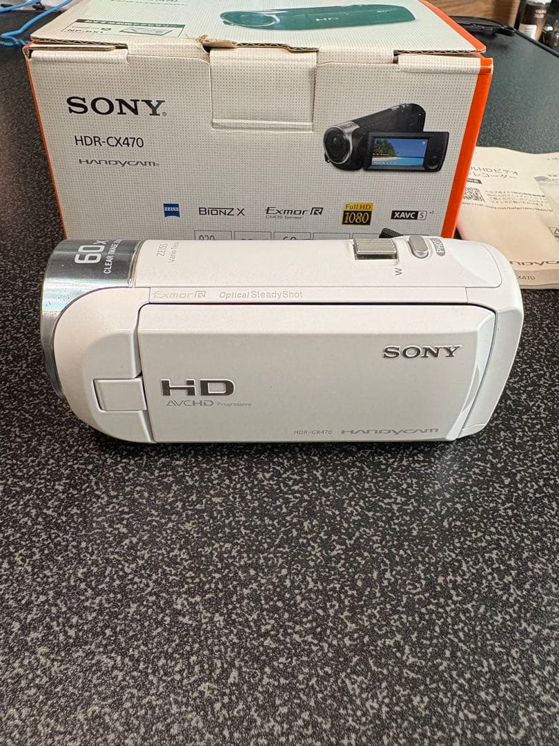 SONY HDR-CX470 HDビデオカメラ 本体
