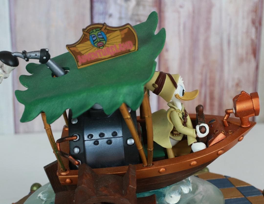 【海外】ディズニーヴィンテージ置物メカニカルドナルドダック ジャングルクルーズ