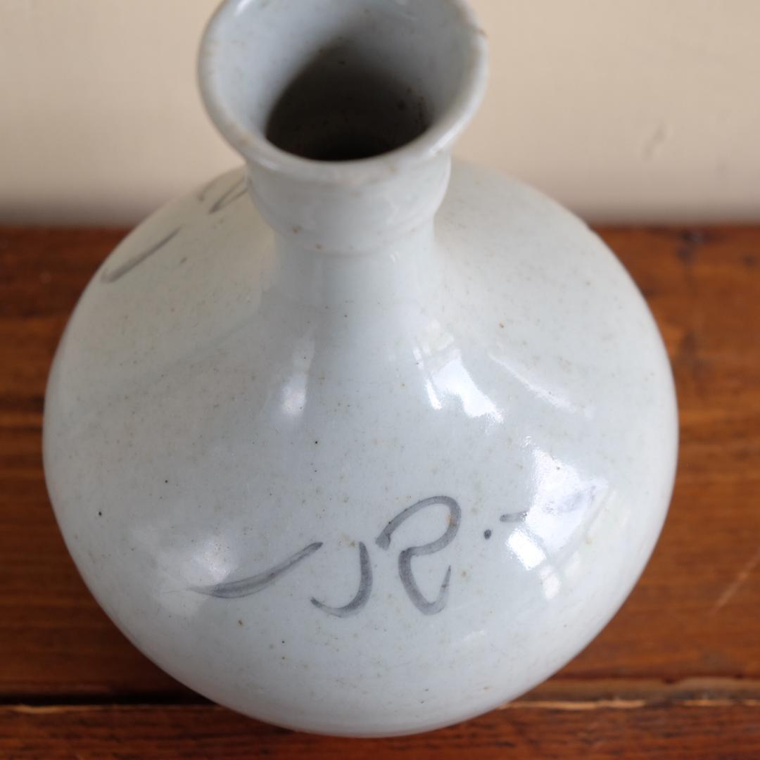 朝鮮古美術／李朝／徳利／白磁