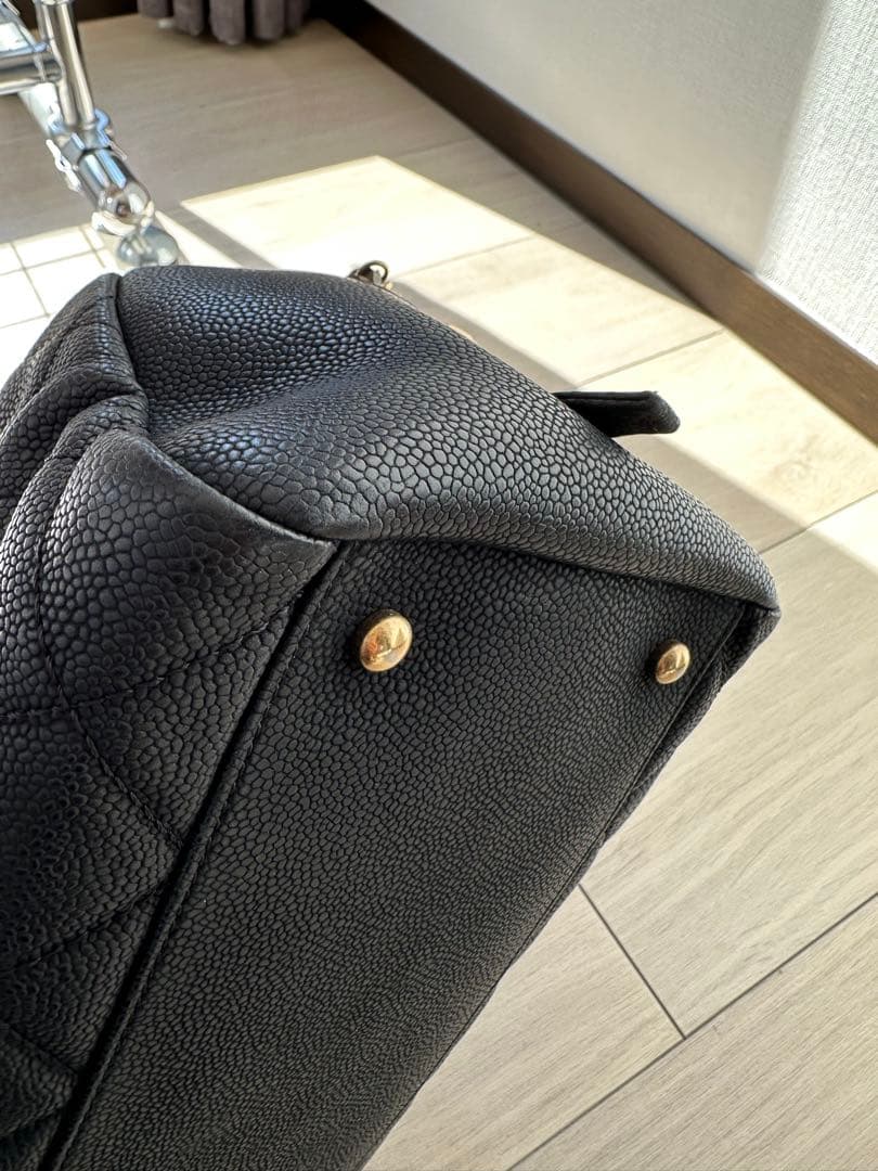 CHANEL キャビアスキン　2wayショルダーバッグ