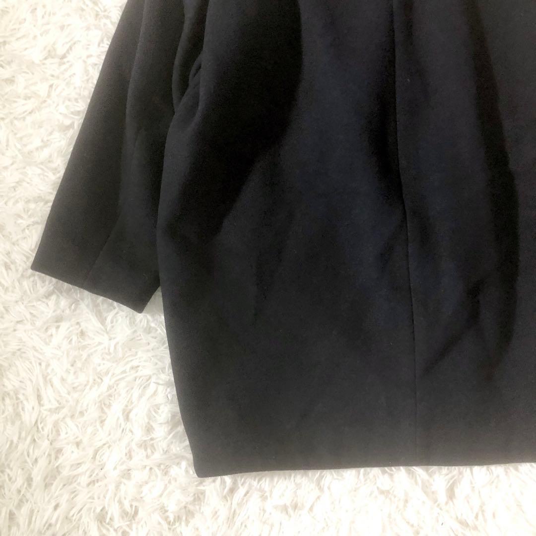 ジャーナルスタンダードレサージュ コクーンミドルコート ネイビー