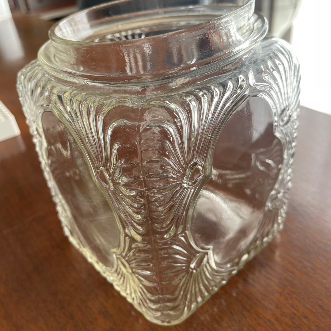 あめや瓶 シュガーポット ガラス瓶 和ガラス