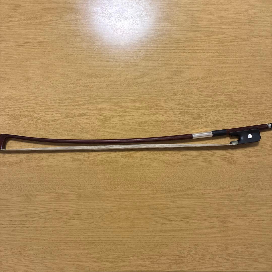 コントラバス　フレンチ式弓　ブランド不明
