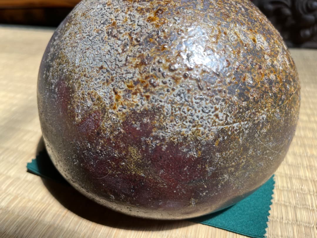 備前　船徳利　花器　壺　壷