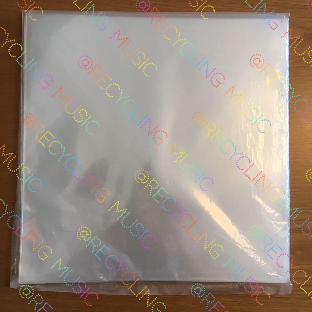 LP外袋　500枚　ビニールカバー　厚口　ビニール保護袋　12インチレコード