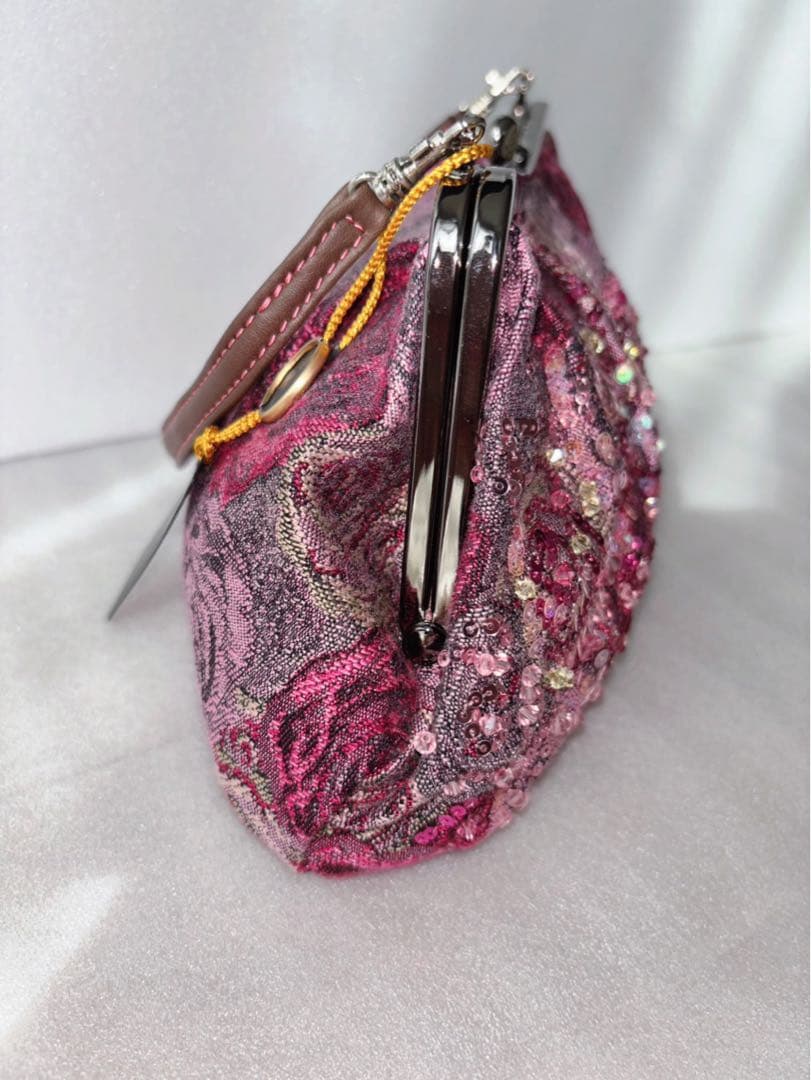 棗Think bee! シンクビー　がま口 ハンドバッグ 2way