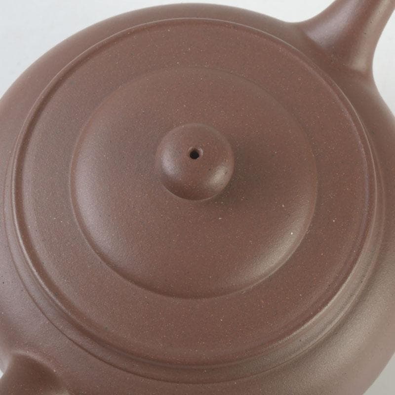 中国　紫砂　朱泥　急須　茶壷　在銘　V　9605