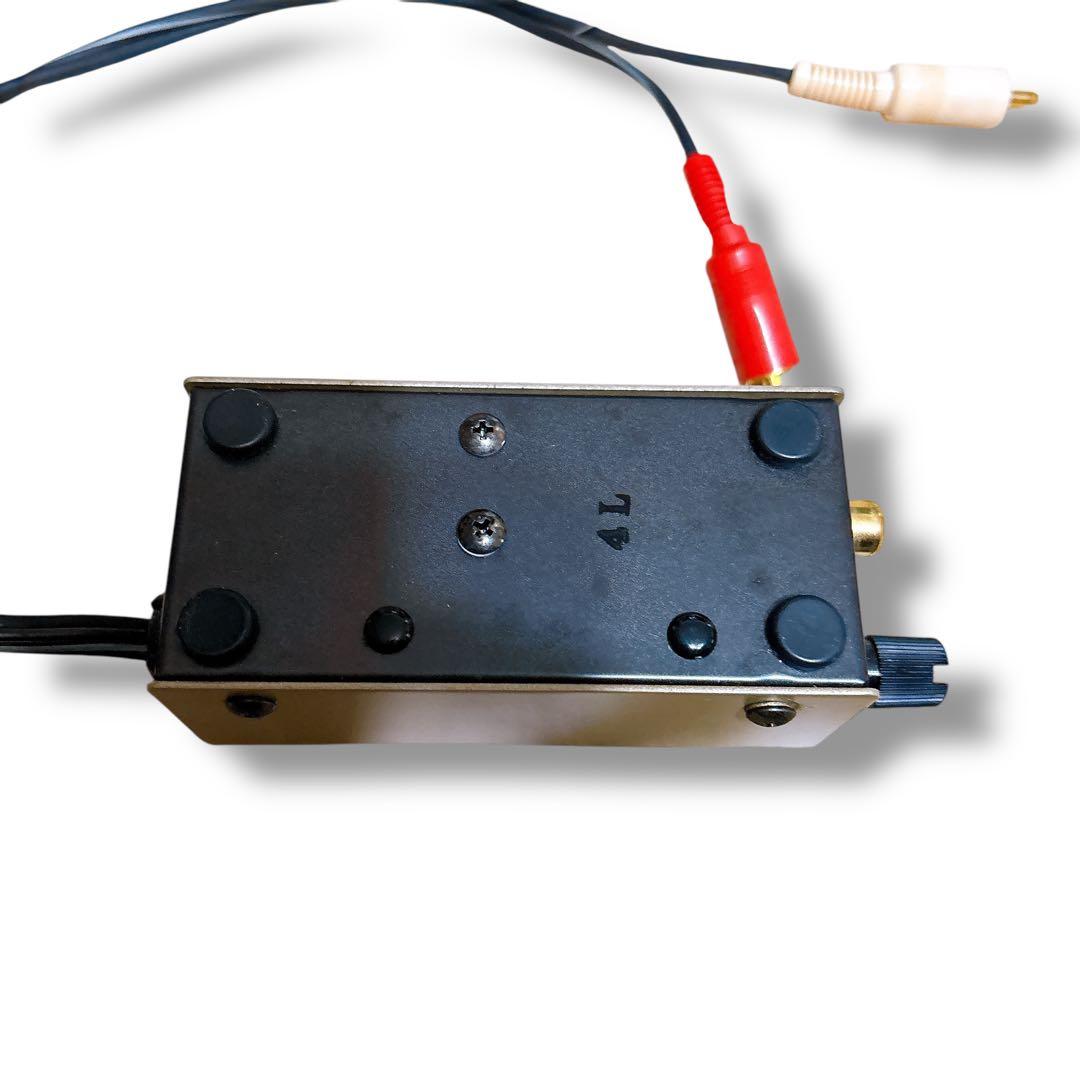 現状品 DENON デノン AU-300LC 昇圧トランス シルバー