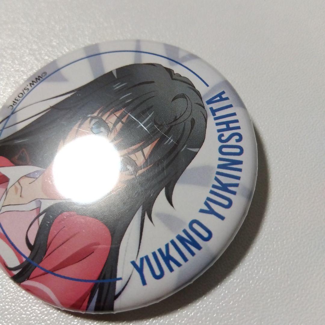 【俺ガイル】雪ノ下雪乃 コミケ テニスウェア 缶バッジ