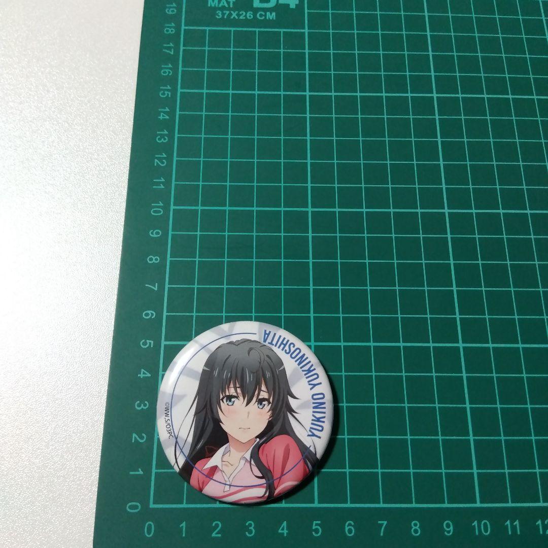 【俺ガイル】雪ノ下雪乃 コミケ テニスウェア 缶バッジ