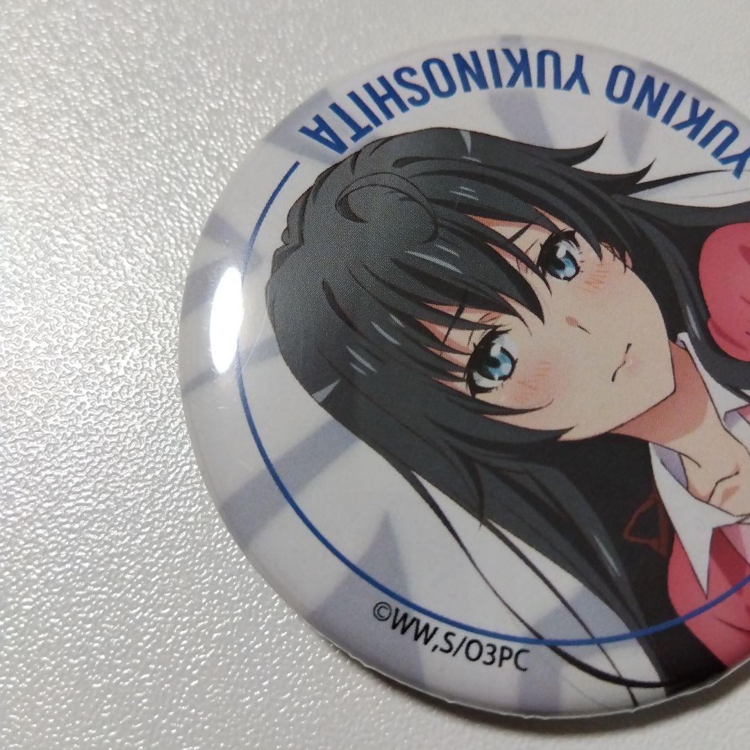 【俺ガイル】雪ノ下雪乃 コミケ テニスウェア 缶バッジ