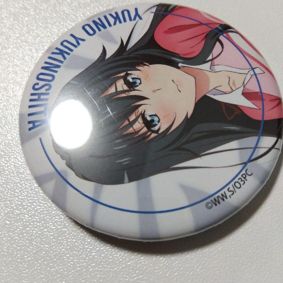 【俺ガイル】雪ノ下雪乃 コミケ テニスウェア 缶バッジ