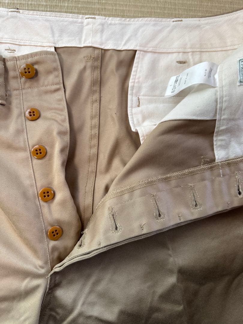 パンツ A.PRESSE Vintage US ARMY Chino Trousers