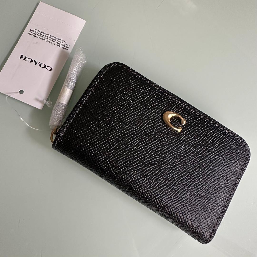 新品 COACH コーチ カードケース ケース 小銭入れ