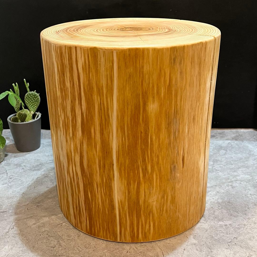 788 切り株　丸太　輪切り　スツール　丸太椅子　チェア　オブジェ　インテリア