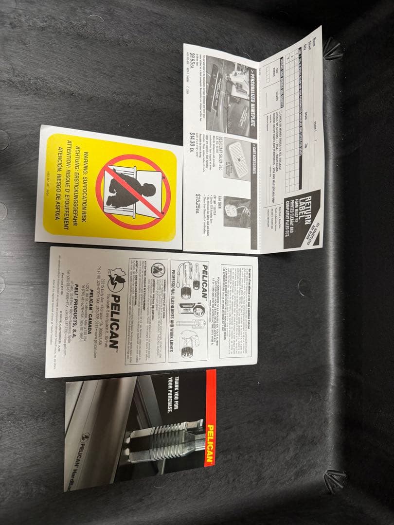 ペリカン 1600 プロテクターケース ブラック