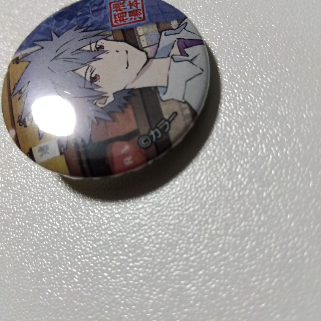 【エヴァンゲリオン】渚カヲル えゔぁ屋 箱根湯本 缶バッジ ①