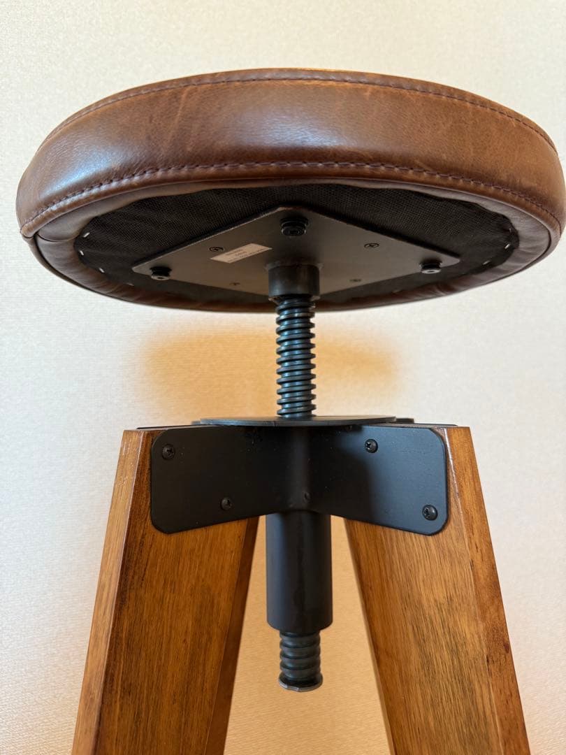 【みつぎ】ジャーナルスタンダードファニチャー シノン レザーハイスツール