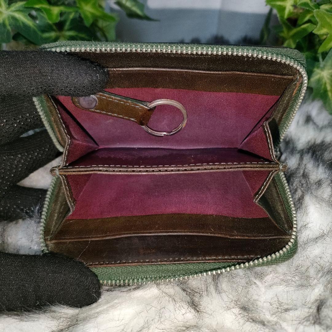 VivienneWestwood 小銭入れ エンベロープ ブラウン レザー 切手