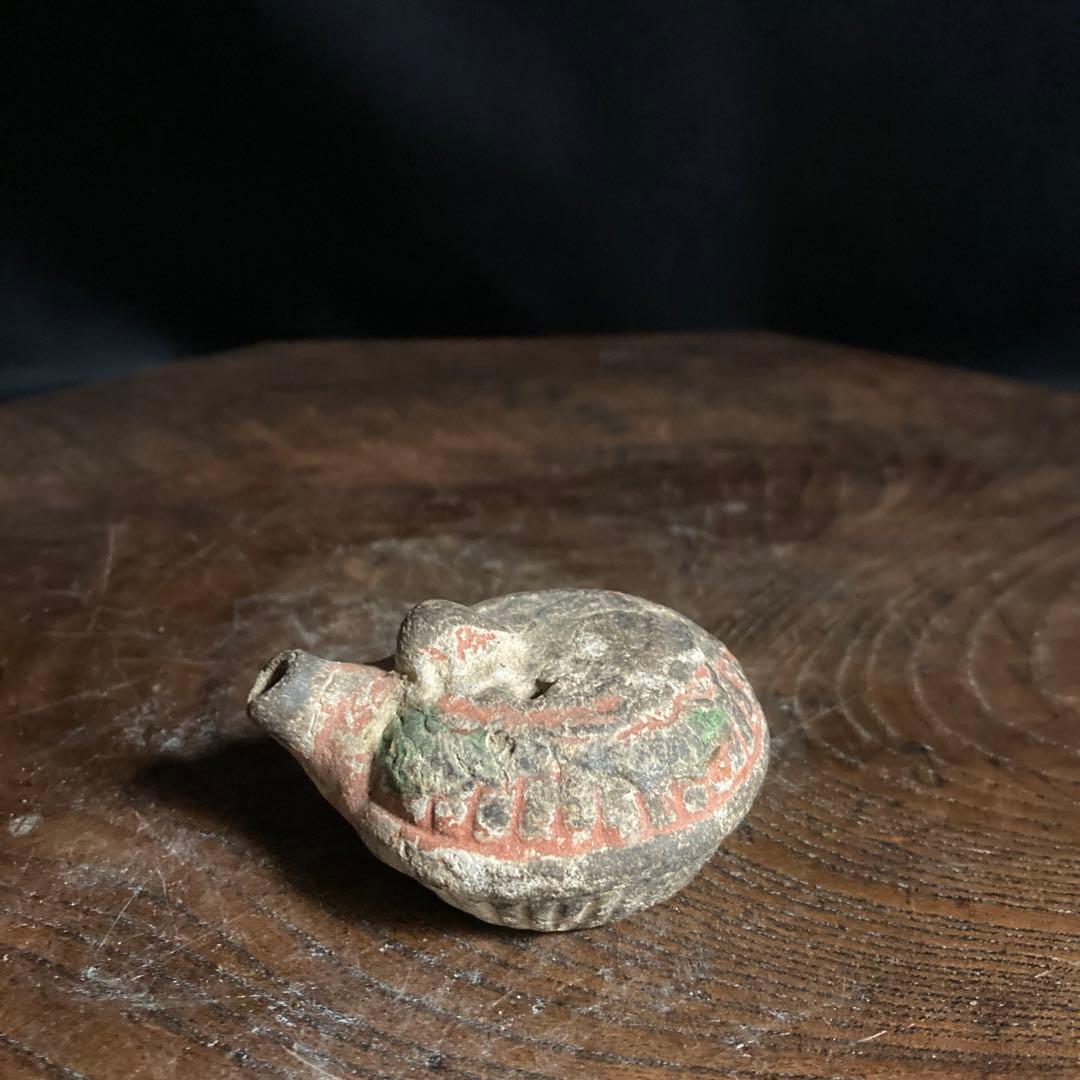 新年赤札セール❗️【ギャラリー三益】古美術　宋代磁州窯　古赤絵水滴